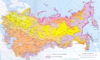 Карта ветровых районов РФ и СНГ